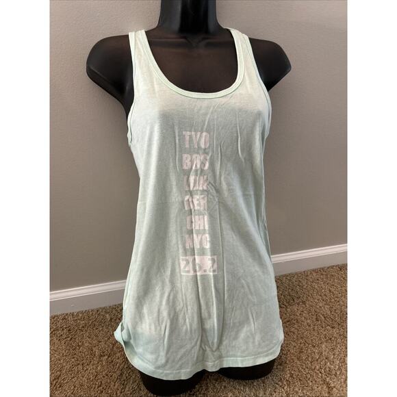 Six Star Marathon Majors 26.2 Running Tank Top Womens Boston New York Small New - Picture 1 of 8